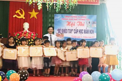 Hội thi “Bé khéo tay” cấp huyện