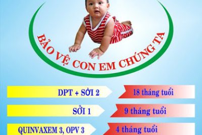 Phòng bệnh bạch hầu cho trẻ