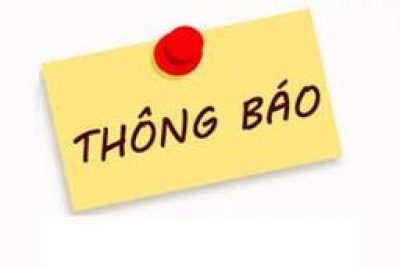 THÔNG BÁO TUYỂN SINH NĂM HỌC 2022-2023